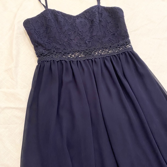 Macy's Dresses & Skirts - Macy’s BCX Navy Dress